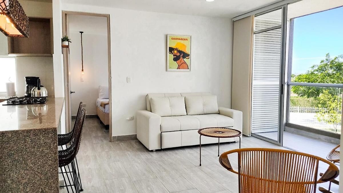 Apartamento Amoblado En Serena Del Mar *